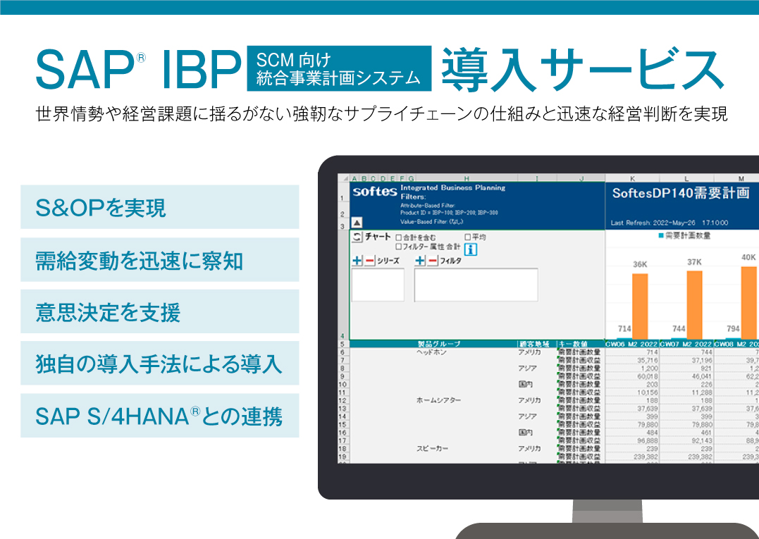 SAP IBP導入サービス開始
